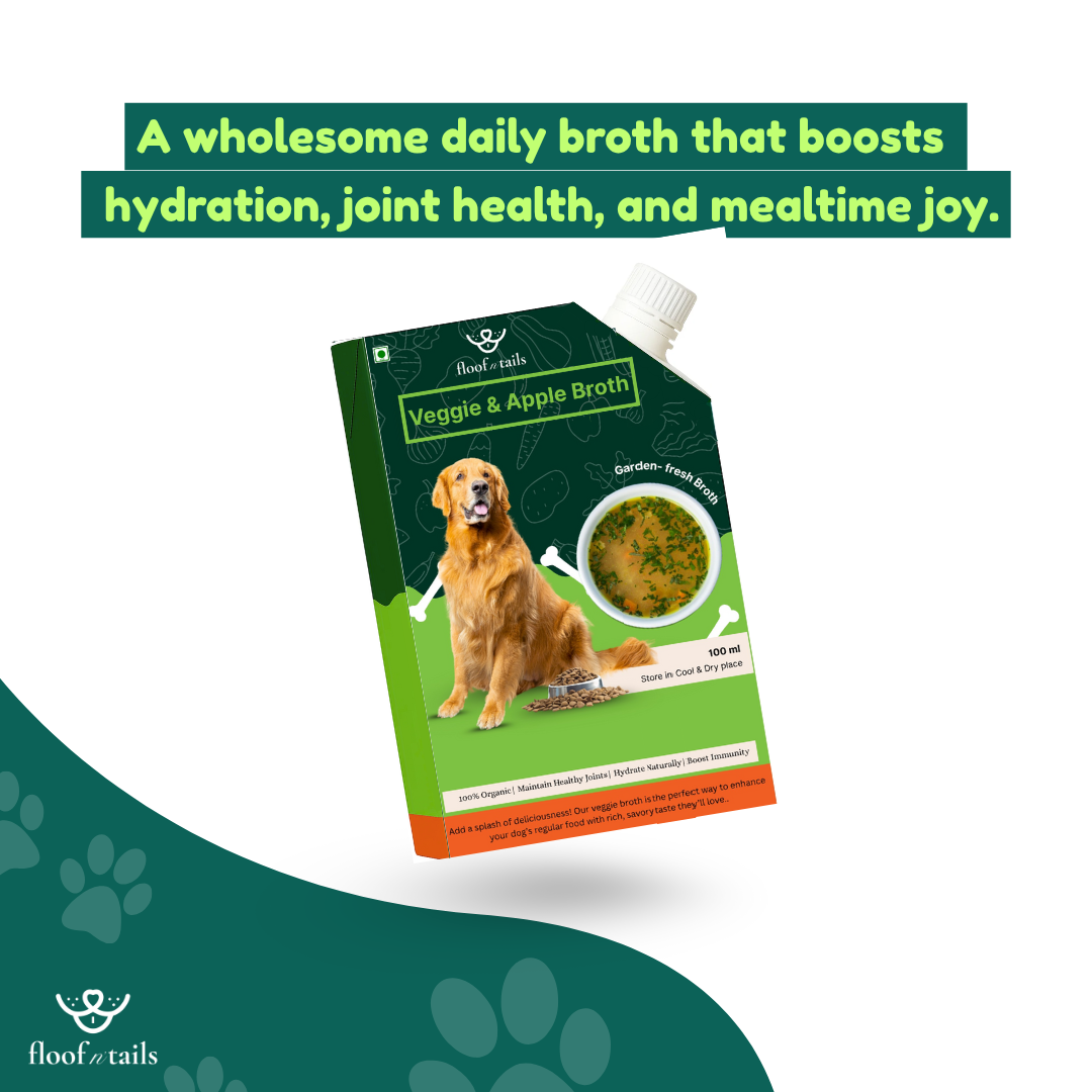 Veggie & Apple Broth for Dogs & Puppies - 100mL