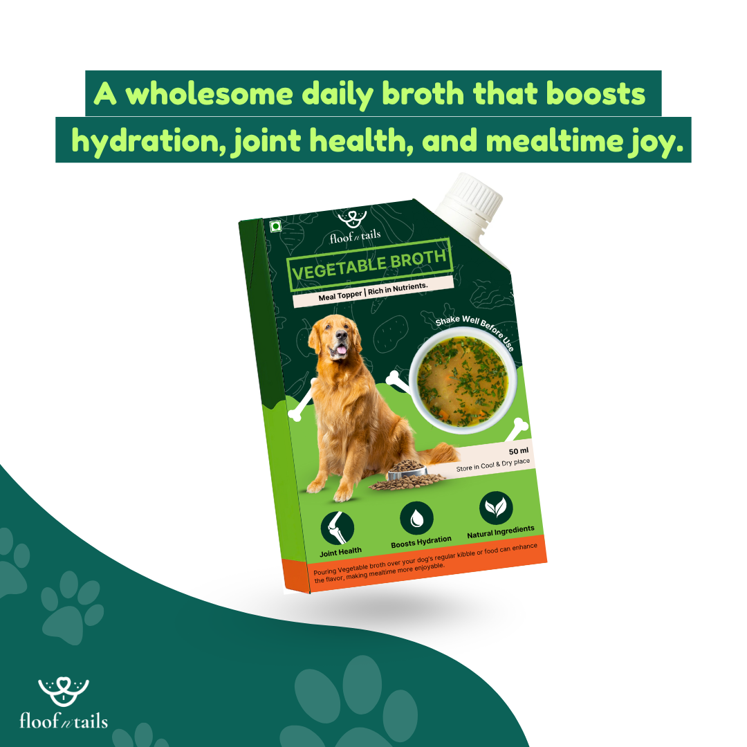 Vegetable Broth for Dogs & Puppies - 100mL