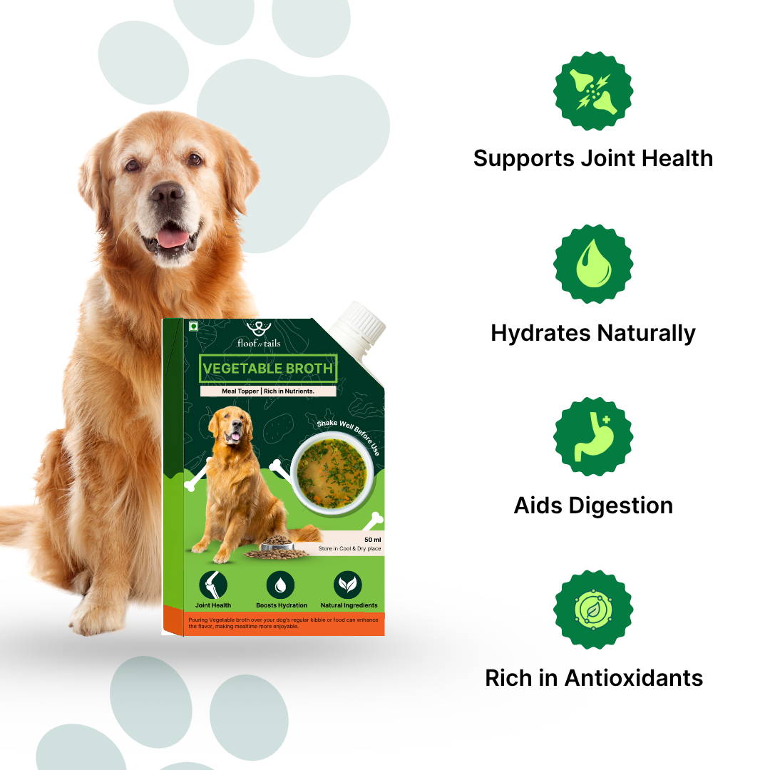 Vegetable Broth for Dogs & Puppies - 100mL