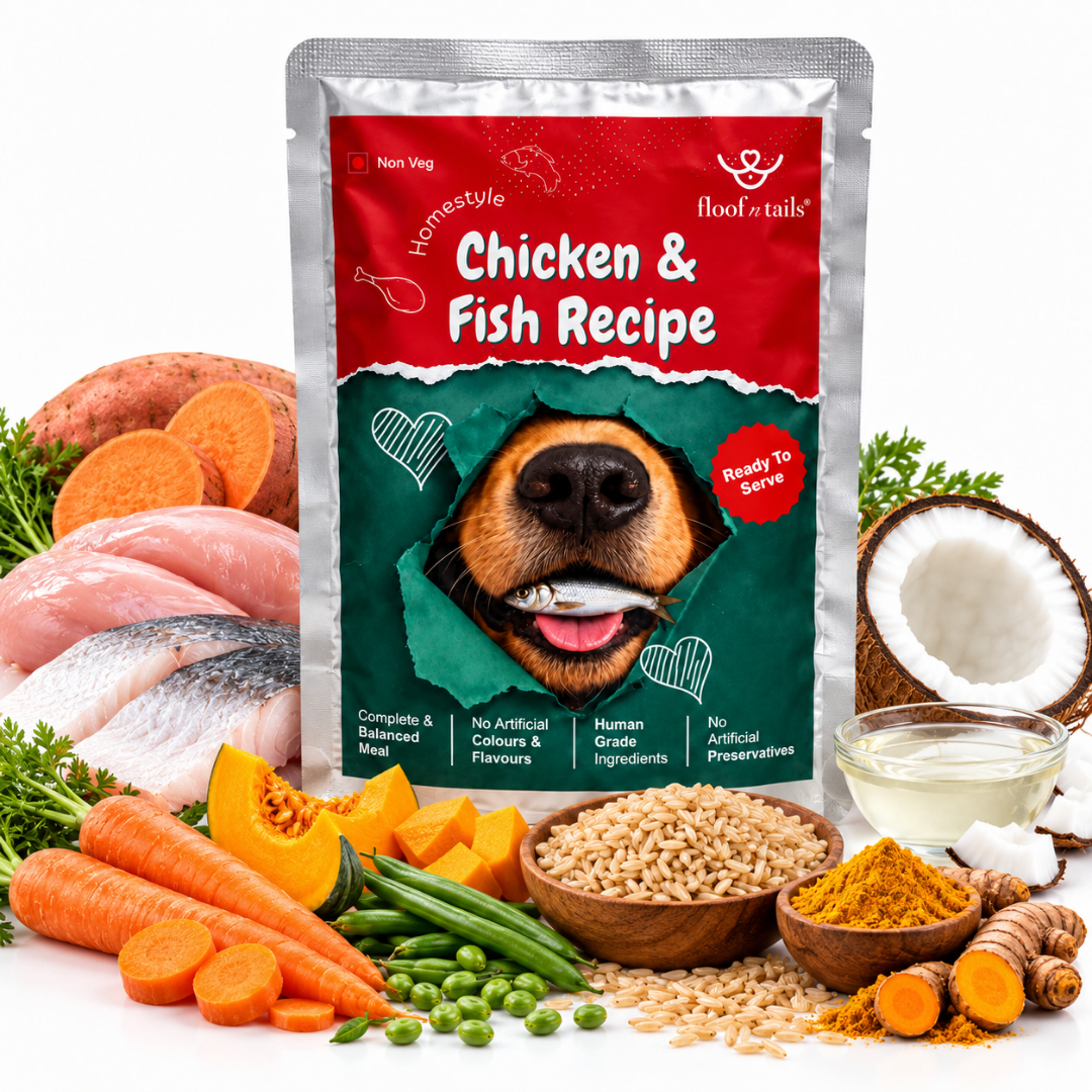 Homestyle Chicken & Fish Meal