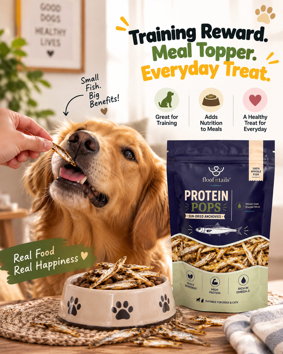 Protein Pops — Sun-Dried Anchovies