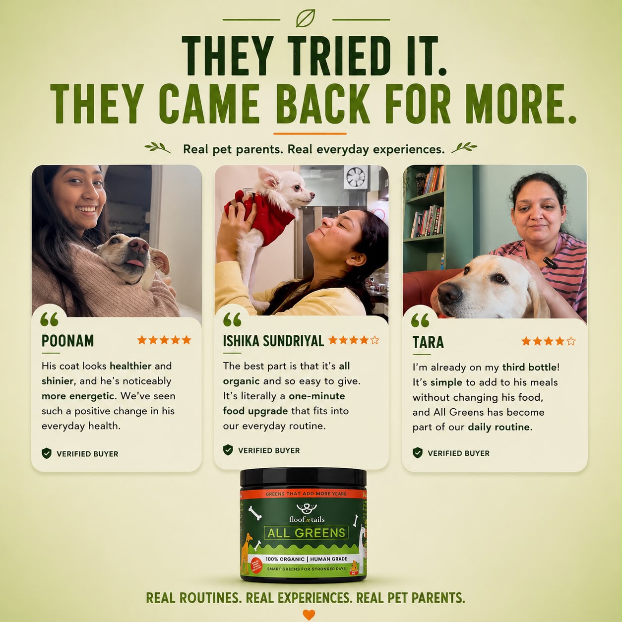 All Greens Superfoods - India's First Vet-Approved Plant-Based Superfood For Dogs