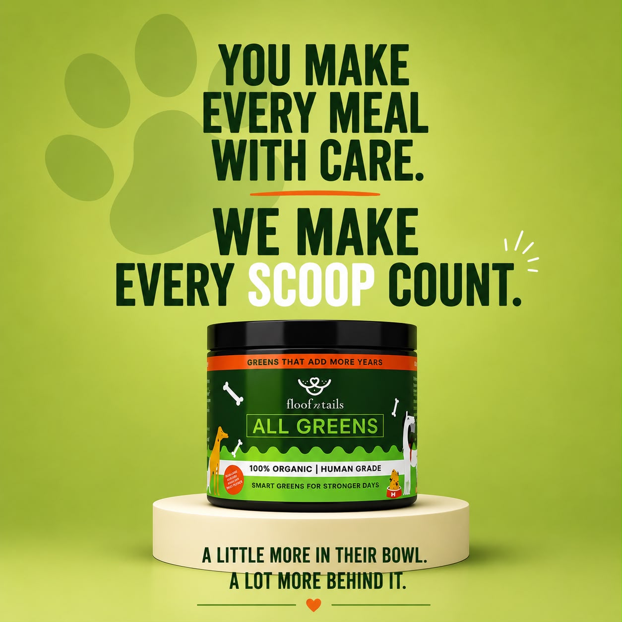 All Greens Superfoods - India's First Vet-Approved Plant-Based Superfood For Dogs